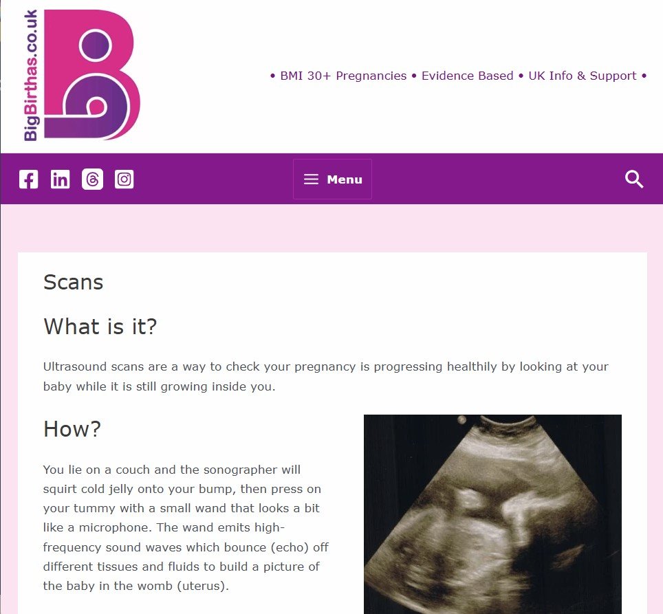 Big Birthas Website