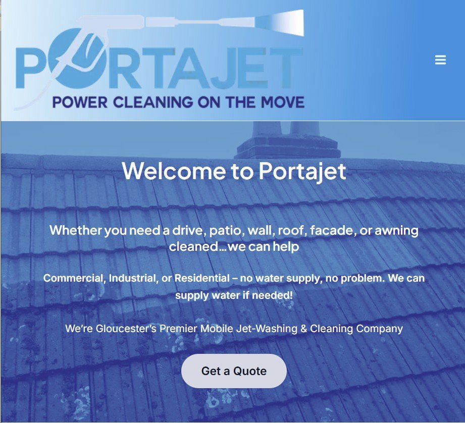 Portajet Website